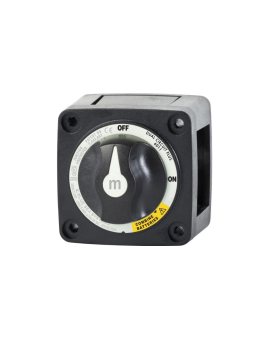 Przełącznik akumulatora Blue Sea Mini Dual Circuit Plus seria m, czarny