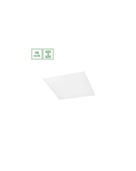 ALGINE PANEL BACKLIGHT 40W NW 230V 120st IP20 620x620x28 BIAŁY