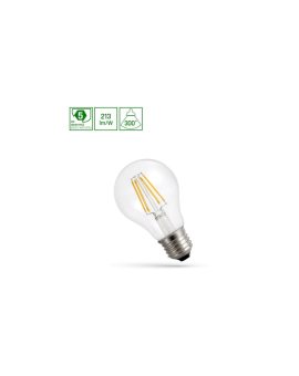 LED GLS E-27 230V 6.8W COG A-CLASS CW CLEAR SPECTRUM 5 lat gwarancji