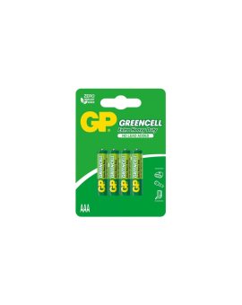 4 x bateria cynkowo-węglowa R03 / AAA GP GreenCell