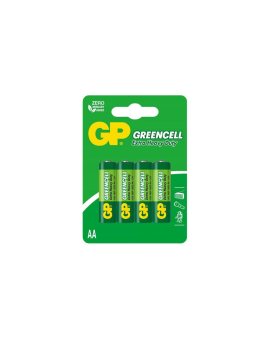 4 x bateria cynkowo-węglowa R6 / AA GP GreenCell