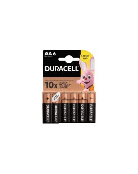 bateria alkaliczna Duracell Basic Duralock LR6 AA (blister) - 6 sztuk