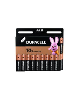 bateria alkaliczna Duracell Basic LR6 AA (blister) - 18 sztuk