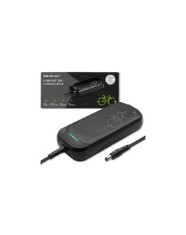 Qoltec Szybka Ładowarka do roweru skutera elektrycznego 36V 42V 2A 5.5*2.5 wodoodporna +kabel zasilający