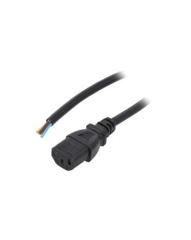 SN31-3/10/5BK Kabel: 3x1mm2, IEC C13 żeński, 5m, 10A, 250V