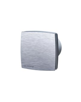 Wentylator wyciągowy z higro-timerem LDATH 100 alu cichy 33db