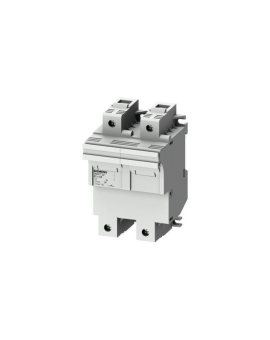 Podstawa bezpiecznikowa do wkładek cylindrycznych 22x58mm 100A 2-bieg. Na szynę DIN 3NW7221