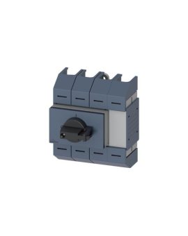 Rozłącznik izolacyjny 4P wlk02 100A napęd bezpośredni szary montaż centralny od frontu przyłącza ramowe 3KD0542-2LG20-3