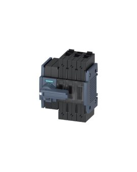 Rozłącznik izolacyjny 3P wlk1 100A napęd obrotowy bezpośredni szary montaż od frontu z lewej przyłącza ramowe 3KD3032-2ME10-0