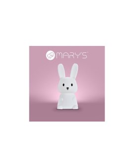 MARYS LAMPKA LED ZAJĄC MAŁY BIAŁY RGB+WW +RC