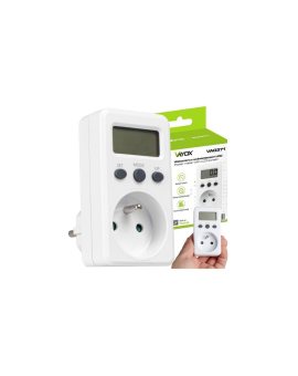 Watomierz Licznik zużycia energii elektrycznej 16A 3680W VA0371 Vayox