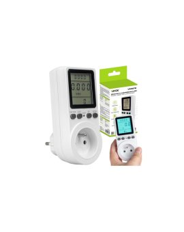 Licznik zużycia energii elektrycznej 16A 3680W z funkcją OVERLOAD VA0372 Vayox