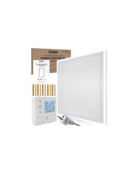 Panel grzewczy IR CRONOS Graphene LED CGL-420TP White Cool