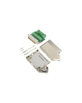 SUBCON25/M-SH D-Sub, il.pinów: 25, wtyk, męskie, na przewód, kątowe, zacisk śrubowy