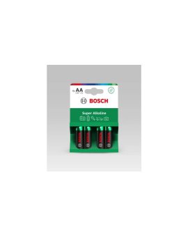 AA bateria LR6 R6 Bosch Super Alkaline LR6SA4B/00