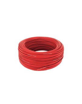 Kabel przeciwpożarowy parowany HTKSHekw 4x2x0, 8mm FE180 PH120 E90 czerwony 225V ekranowany bezhalogenowy Cca drut Bitner /100m/