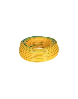 Kabel instalacyjny H07Z1-K 6mm2 jednożyłowy żółto-zielony 450/750V bezhalogenowy B2ca giętki linka Helukabel /100m/