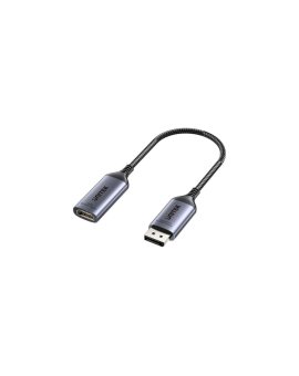 UNITEK Adapter DisplayPort 1.4 / HDMI 2.1 FHD@60 (wtyk / gniazdo) 15cm