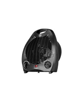 Termowentylator elektryczny / Farelka z bezpiecznym wyłącznikiem czarna 2000W FIN3001 CHOMIK