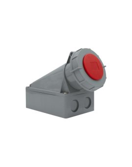 Gniazdo siłowe stałe 63A 5p /VC/ IP67