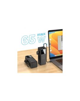 PowerBank KrugeriMatz 20000 mAh Li-ion 65W z funkcją QC oraz PD