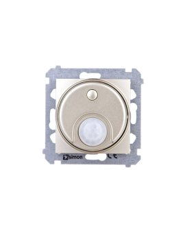 Simon 54 Łącznik z czujnikiem ruchu i przekaźnikiem złoty mat DCR10P.01/44