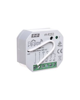 FiHome Radio Przekaźnik dwukanałowy z podwójnym nadajnikiem rH-R2S2