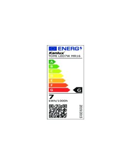 Żarówka LED Gx5, 3 TOMI LED7W MR16-CW 580lm 5300K barwa zimna 22707