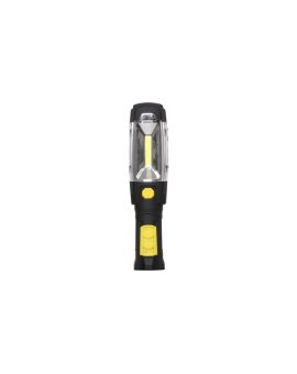 Lampa warsztatowa akumulatorowa LED COB 3W 2,6Ah Li-Ion /+ powerbank, hak, magnes/ LW-1PBR