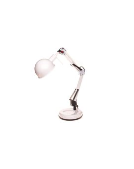 Lampka biurkowa max 10W LED E14 IP20 II klasa PIXA KT-40-W biały 19300