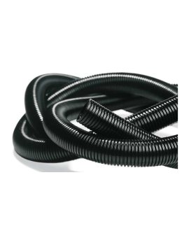 Rura karbowana 750N fi 16/11 z pilotem samogasnąca czarna PV UV ECTC151650T /50m/