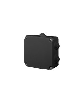 Puszka hermetyczna n/t PK-2 108x108x58mm pusta IP55 czarna 0222-09