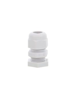 Dławik kablowy z przeciwnakrętką M16 PA jasnoszary RAL 7035 V-TEC VM16+ LGR 2022764 /50szt./