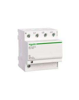 Ogranicznik przepięć iPF40 - 3 bieguny+N - 340 V A9L15688