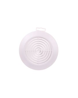 Kratka wentylacyjna sufitowa fi 100mm biała siatka T64