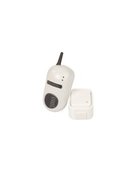 Dzwonek bezprzewodowy BULIK 230V zestaw hermetyczny zasięg 150m DRS-982H SUN10000006
