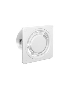 Wentylator wyciągowy fi 100 8W 72m3/h 230V IPX4 biały RING E0007848 WWR100