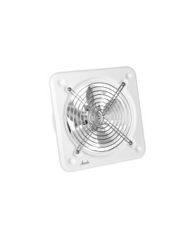 Wentylator osiowy fi 200 26,5W 405m3/h 230V IP44 biały E0007848W WO200