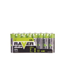 Bateria alkaliczna LR6 / AA 1,5V RAVER ULTRA B79218 /opakowanie 8szt./
