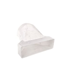 Łącznik przekrojów zmiennych 204x60/125mm biały 570