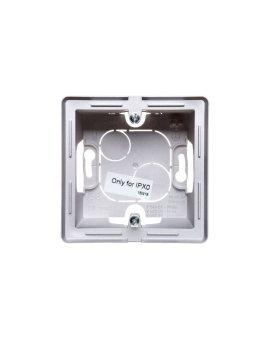 VALENA LIFE Puszka natynkowa pojedyncza aluminium 754211