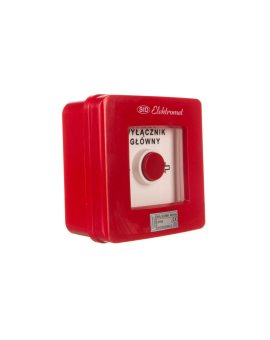 Wyłącznik alarmowy 4R 12A /WYŁĄCZNIK GŁÓWNY/ IP55 WG-6s 921430