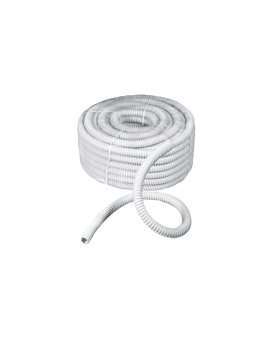 Rura spiralna wysokoelastyczna szara PVC fi25 ECGFE25 /30m/