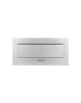 Przedłużacz biurkowy 223x108mm 3x gniazdo z uziemieniem aluminium AE-PB03GU-53