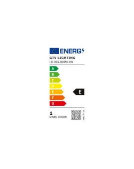 Żarówka LED GU10 1W 100lm 4000K AC180-250V 90st. LD-NGU10PN-1W