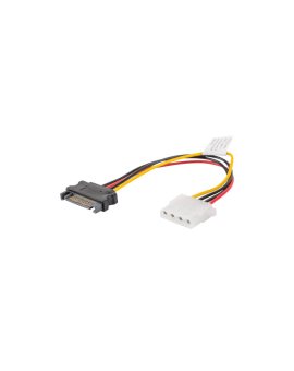 Kabel SATA zasilający (M) -MOLEX(F) 15cm CA-SAHD-10CU-0015