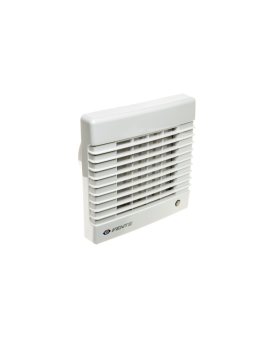 Wentylator domowy fi 100 230V 18W 98m3/h 34dB 50Hz z żaluzją i wyłącznikiem czasowym 100MAT