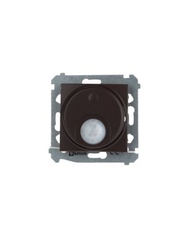 Simon 54 Łącznik z czujnikiem ruchu z przekaźnikiem i zabezpieczeniem brąz mat DCR11P.01/46