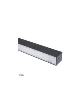 OPRAWA LINIOWA QUALIS 112CM 30W 4K GRAFIT KLOSZ PC MIKRO C27-QLS-112A-30B-840B-7016A-1A