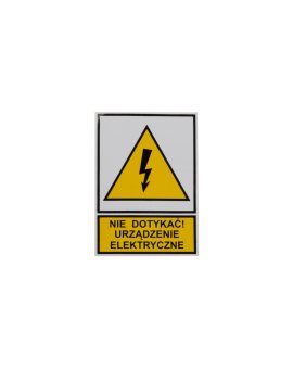 Tabliczka /znak ostrzegawczy/ TZO 52X74S /N.D.U.E./ E04TZ-01011110100 /10szt./